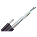 Self-supporting aerial optical fiber cable