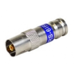 Connector, Compression, PAL Female, RG6 Universal